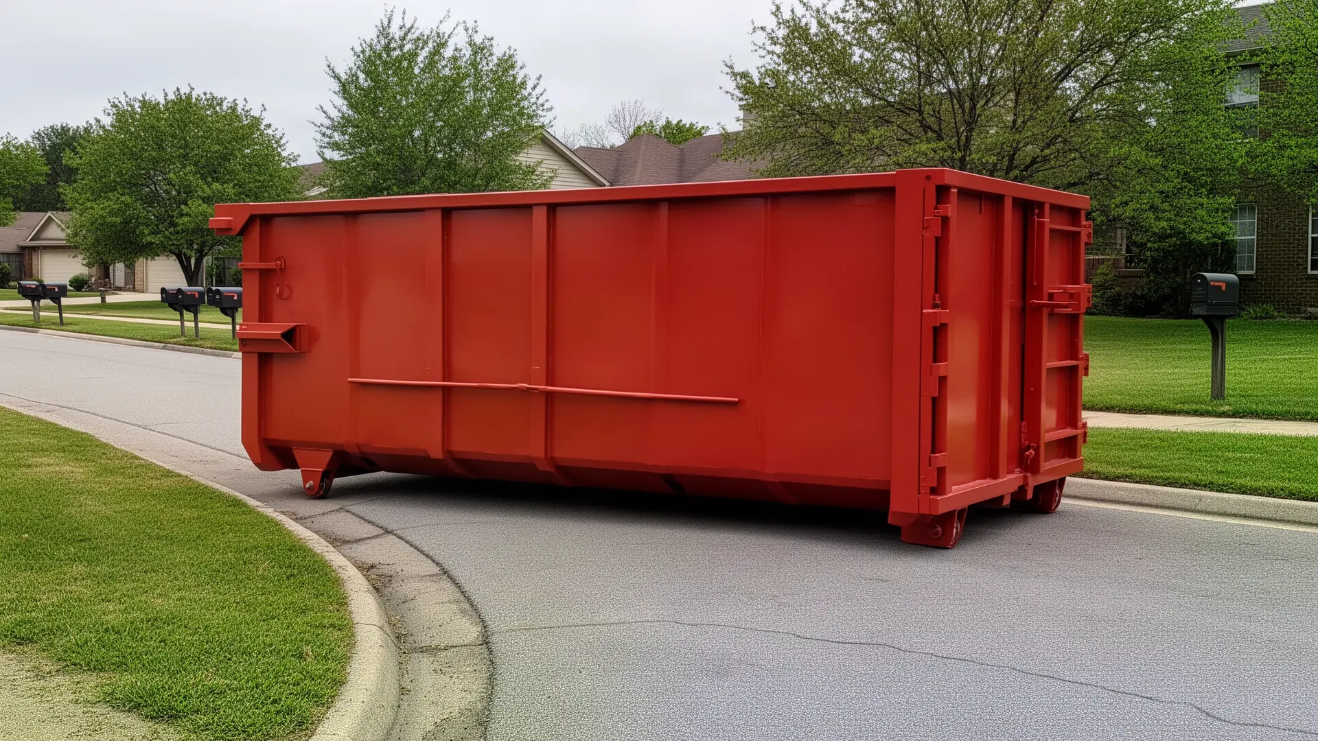 Roll-off dumpster from Clean Slate Dumpsters in Brownsville, TX